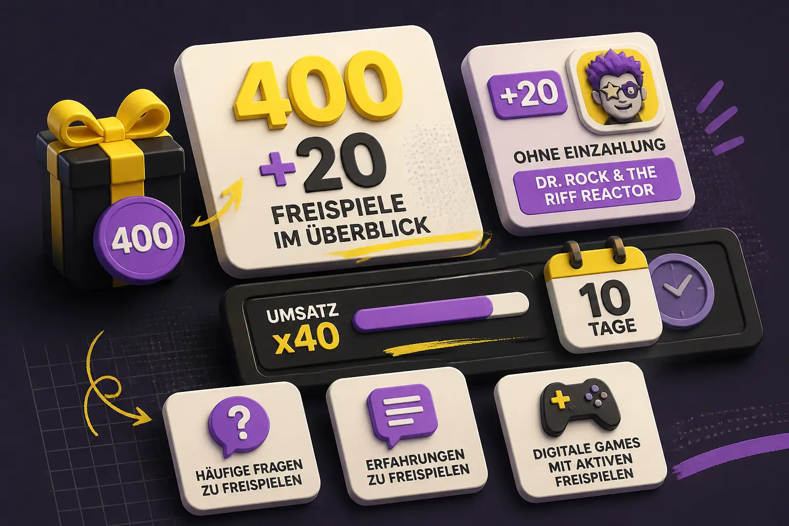 iWild Casino Free Spins: 400 + 20 Freispiele im Überblick visual guide for iWild Casino