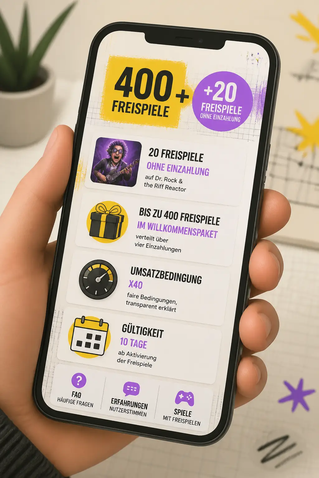 iWild Casino Free Spins: 400 + 20 Freispiele im Überblick visual guide for iWild Casino